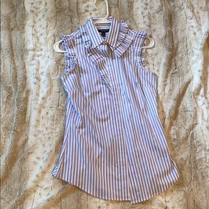 COPY - Banana Republic Sleeveless Button Top